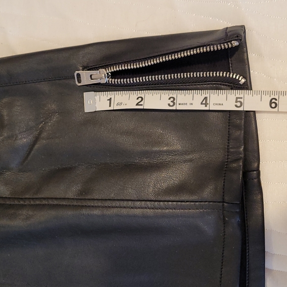 Express Faux Leather Skirt Size 0 - Picture 7 of 8